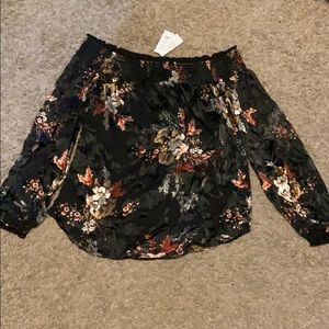 White House Black Market silk top